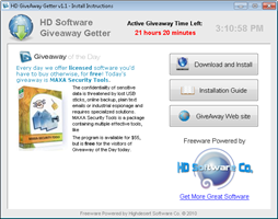 HDSoftwareGiveawayGetter thumb Check out Giveaway of the Day with HD Software Giveaway Getter