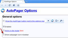 disableAutoPagericonintoolbar thumb Remove AutoPager Icon on the toolbar in Chrome