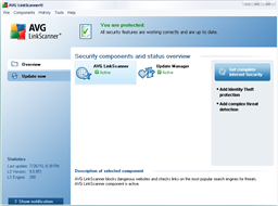 AVGLinkScanner thumb Download AVG LinkScanner Offline Installer