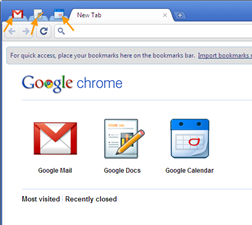GooglewebappsonnewtabpageinChrome thumb How to Install Google Web Apps in Google Chrome