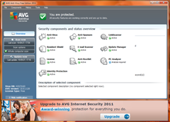 AVGAntiVirusfreeedition2011 thumb Download AVG Anti Virus Free Edition 2011 v10.0