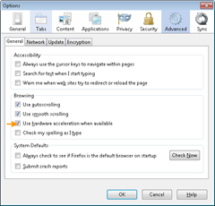 Direct2D enabled by detault in Firefox 4 beta 5