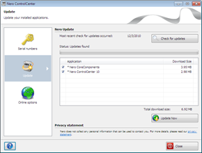 Nero Update thumb1 How to Update Nero Software Installed in Your Computer