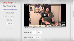 crop YouTube videos with snipsnip.it thumb SnipSnip.it : Crop and Share Your Favorite Parts of YouTube Videos with Ease