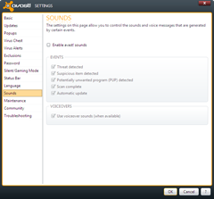 disable Avast Voice Notifications thumb How to Turn off Avast&rsquo;s Voice Notifications and its Animated Tray Icon