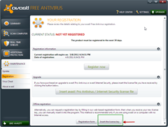registering Avast and inserting its license key thumb How to Register Avast Free Antivirus to Get One Year Free License Key