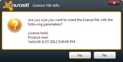 avast license key thumb How to Upgrade from Avast Free Antivirus to Avast Pro AV/Internet Security