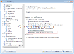 Disable AVG Advisor Notifications thumb What is AVG Advisor ? How to Turn off Its Notifications in AVG 2012