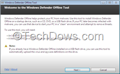 Windows Defender Offline Tool thumb Windows Defender Offline Tool