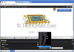 built in user agent switcher in Chrome thumb1 Google Chrome now Has Built in User Agent Switcher