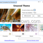 Theme Converter for Windows 8