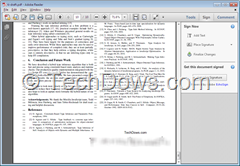 signed PDF in Adobe Reader thumb Adobe Reader Now Lets You Sign Your PDF Documents Easily