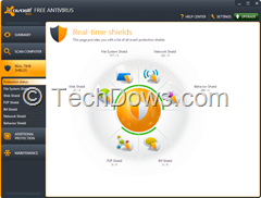 Real time shields thumb Avast 7 Beta Gets UI Facelift, Streaming Updates, Remote Assistance [Review]