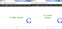 new tab button comparison thumb Chrome Users Asking Google to bring back the &rdquo;+&rdquo; Sign on the New Tab Button