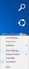 uncheck autohide thumb Get Windows 8 Charms bar for Windows 7