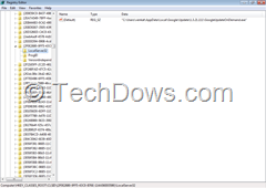 Google Update on demand registry entry thumb Chrome: Update Server Not Available (error: 3 ) [Fix]