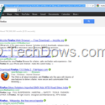 firefox 14 providing search results via secure Google search