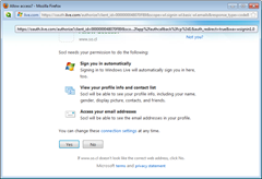 permission to access social thumb Microsoft&rsquo;s So.cl Goes Live