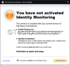 identity monitoring thumb Ad Aware Free AV 10.2 Update Adds Identity Protection and Safe Browsing System