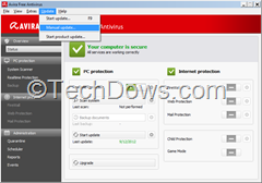Avira free antivirus manual update thumb How to Update Avira 2012 Manually With Fusebundle Generator