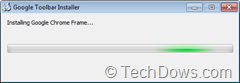 Google toolbar installing Chrome frame thumb Google Toolbar Now Installing Chrome Frame