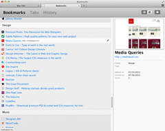 Mozaic List view of bookmarks thumb Mozilla&rsquo;s Mozaic to Bring Thumbnail View of Bookmarks to Firefox