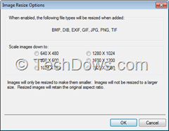 WinZip 17 image resize options thumb WinZip 17: Redesigned UI, Cloud Integration, PDF Conversion, Watermark, and more