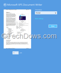 print thumb How to Print Pages from IE10 Metro in Windows 8