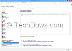 set Windows Photo viewer as default program thumb How to Set Windows 8 to Always Open Images on Desktop