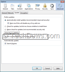 update tab thumb Opt out/Disable/Uninstall Mozilla Maintenance Service