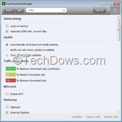 FDM 5 global settings thumb Free Download Manager 5.0 Alpha Released [Review]