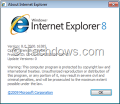 internet Explorer 8 and earlier versions affected with vulnerability and exploit
