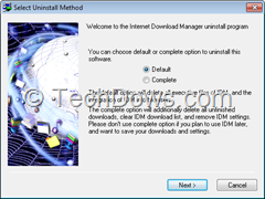 Internet Download Manager Uninstall Method thumb Tonec Offers Uninstall Tool for Internet Download Manager