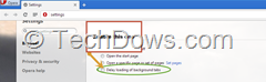 tabs delay option on startup Opera Settings thumb Opera 23 Developer lets you delay loading of background tabs on Startup