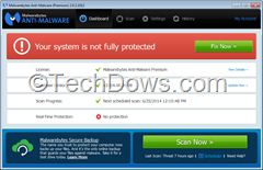 Malwarebytes system is not fully protected error thumb Fix Malwarebytes Anti Malware Shows Your System is not fully Protected Error