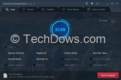 Advanced SystemCare interface