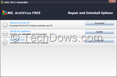 AVG Free Antivirus 2015 uninstall thumb How to Uninstall or Remove AVG Antivirus Free 2015 from your computer?