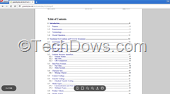 PDF Viewer in Opera showing a portable document thumb Opera integrates Chrome PDF Viewer into the developer Stream