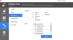 CCleaner Disk Analyzer screenshot 1