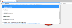 Firefox 43 Search suggestions in awesome bar