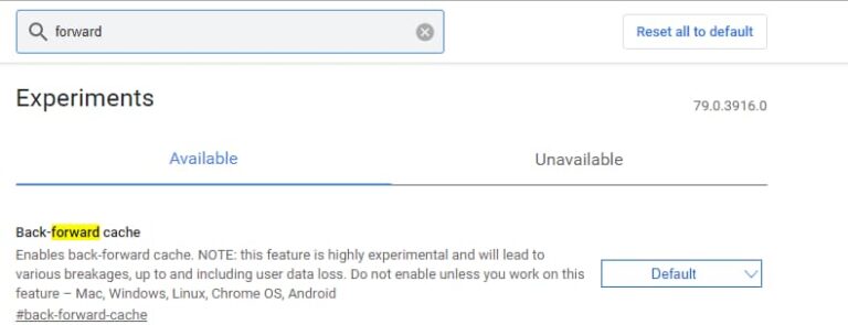 Google Chrome adds Back-Forward Cache feature to Canary - Techdows