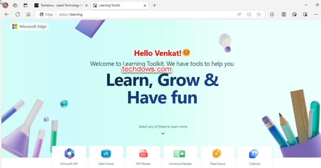 Microsoft Edge Launches “Learning Toolkit” with Useful Tools for ...