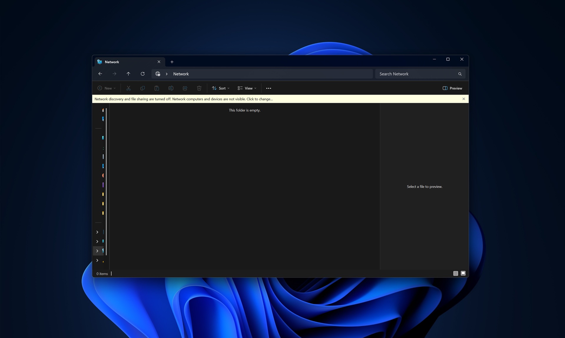 File Explorer on Windows 11