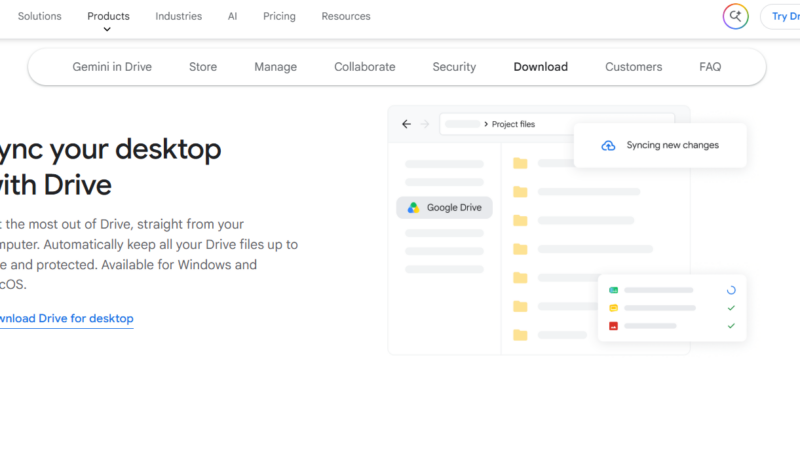 Download Google Drive for PC on Windows 11 or Windows 10