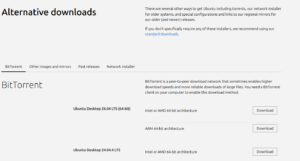 Download Older Ubuntu Versions or Torrents