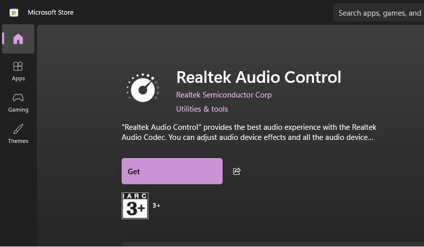 Download Realtek Audio Console for PC