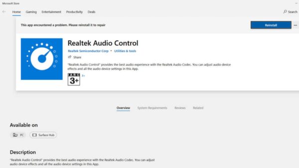 Realtek Audio Driver Console: Windows 11/10 Download & Install