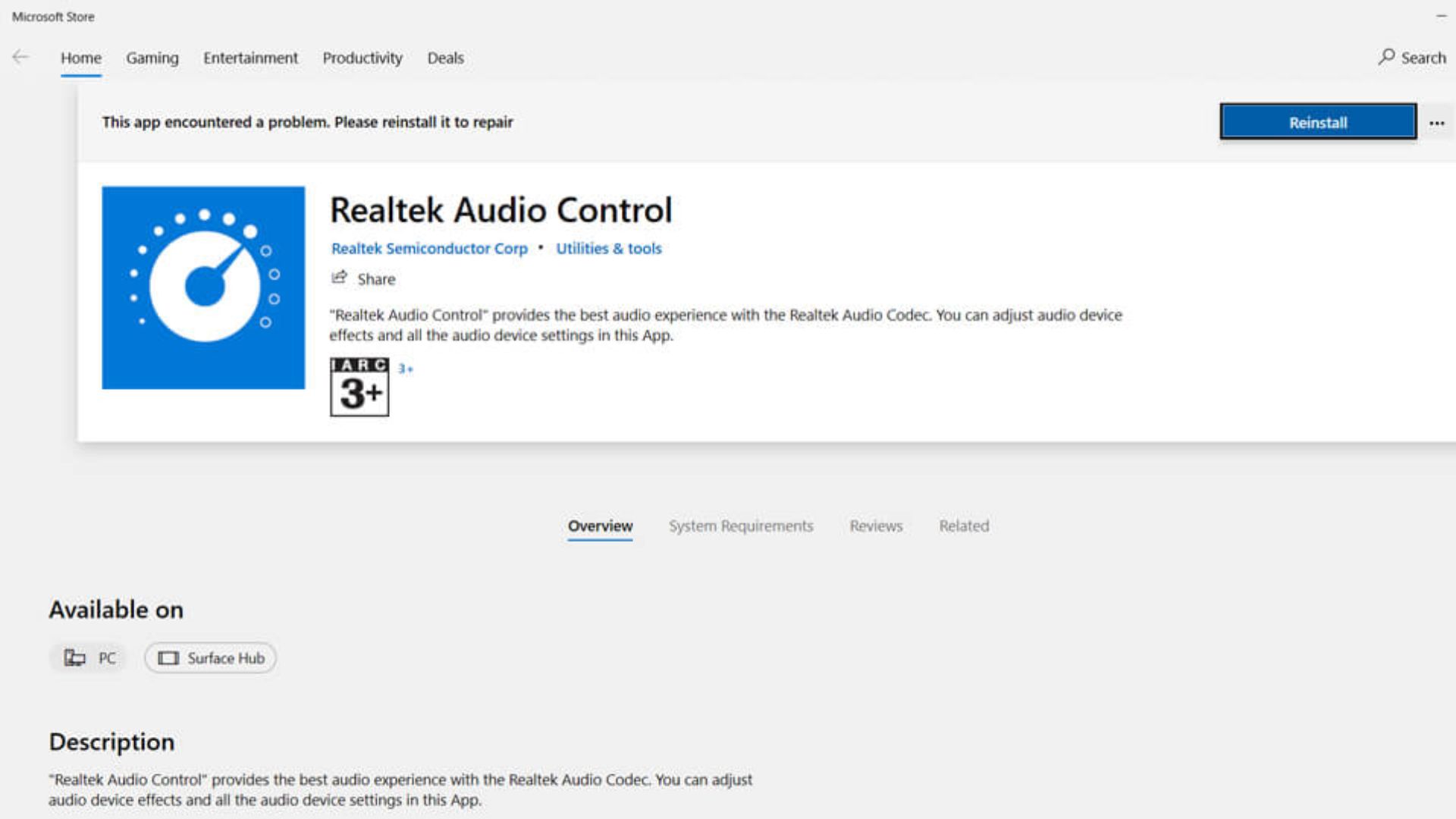 Realtek Audio Driver Console: Windows 11/10 Download & Install