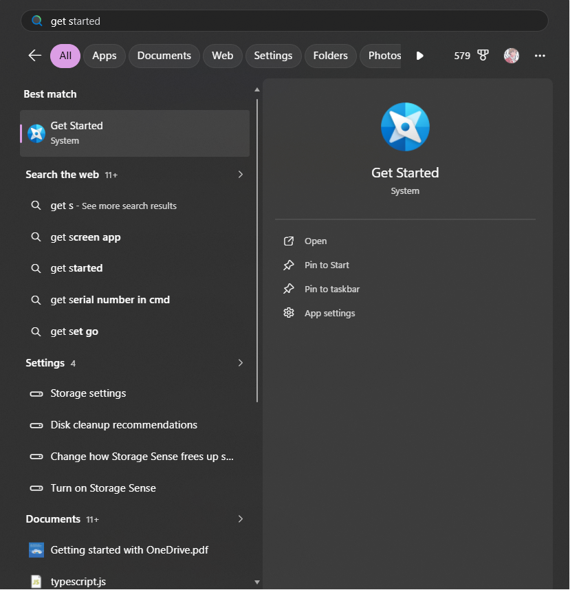 WINDOWS Get Started App to get help in Windows 11