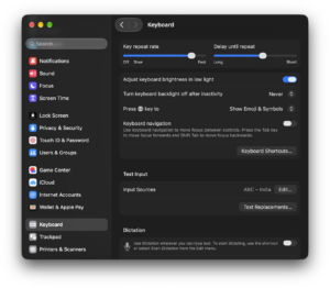 Adjust Keyboard Brightness In Low Light